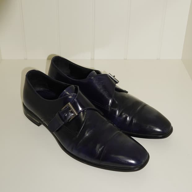 프라다 몽크 스트랩 로퍼