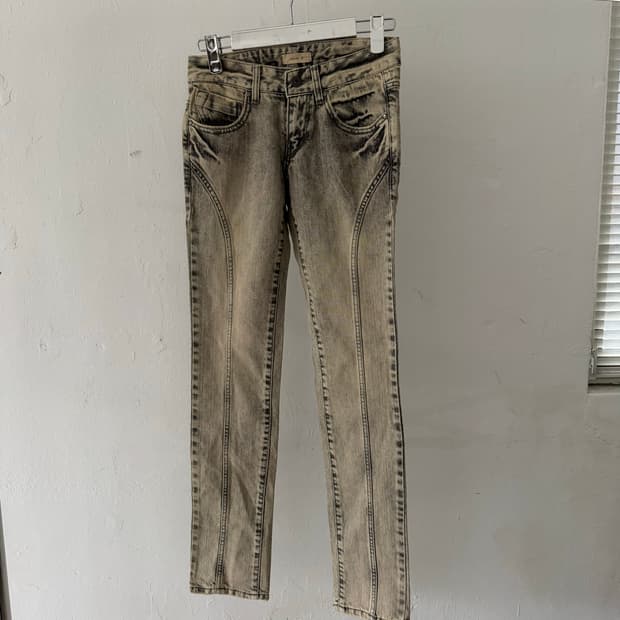 Desert wash skinny jeans