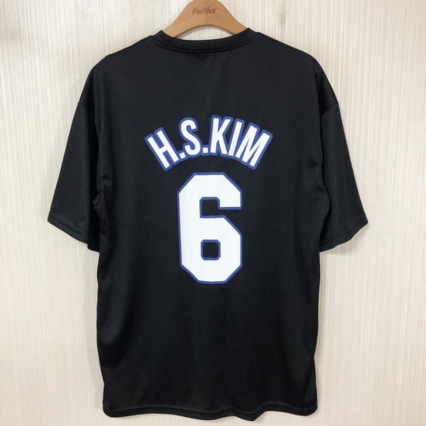 아이디얼포맨X김혜성 한정 코멧킴 플레이어티셔츠 F #6