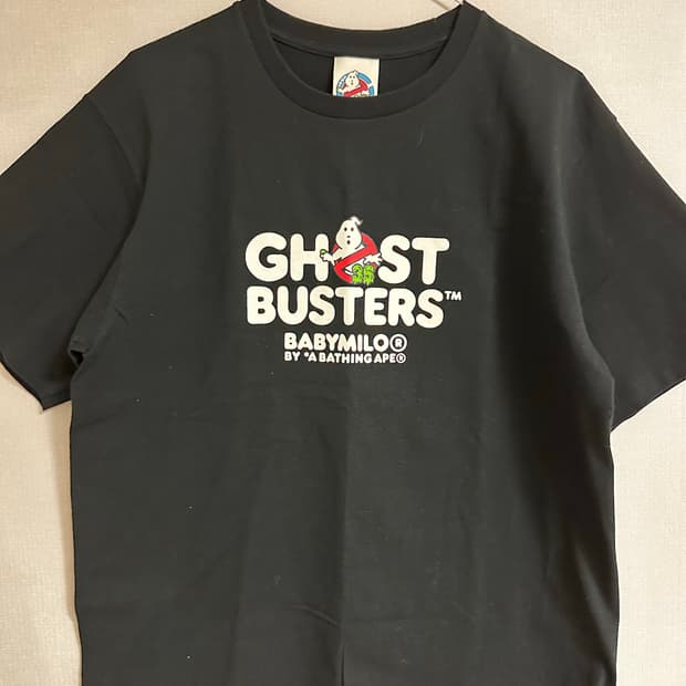 베이프 X 고스트버스터즈 콜라보 티셔츠 (택만땐 새제품!!)