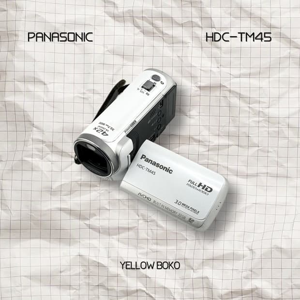 [여행용] Panasonic 파나소닉 WA10 브이로그 비디오 캠코더