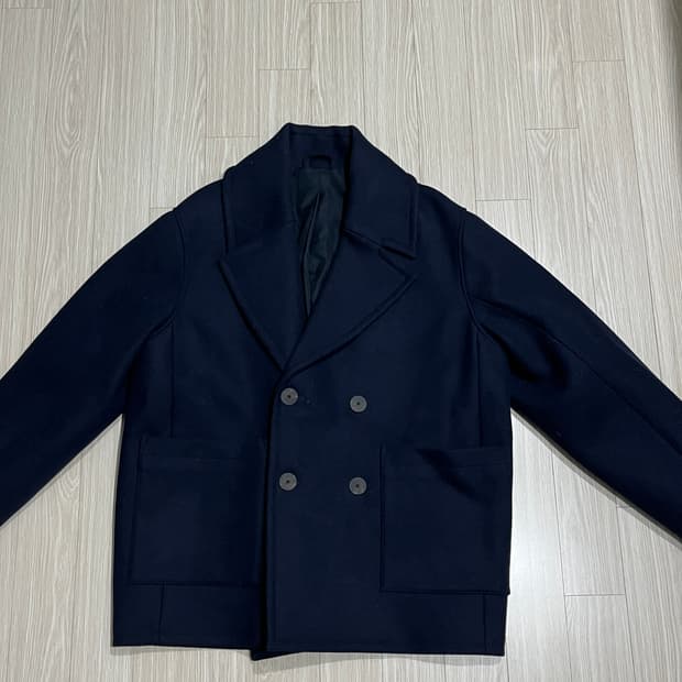 스튜디오니콜슨 피코트 남색 L사이즈 팝니다