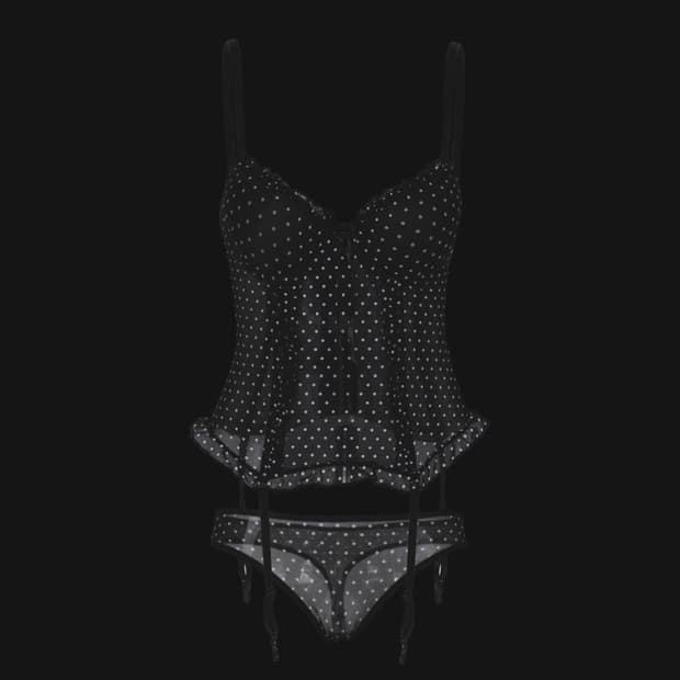 Toh 도트 코르셋 탑