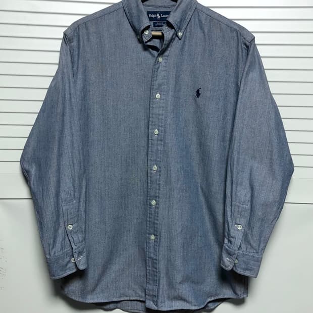 폴로 랄프로렌 헤링본 셔츠 깔끔 남성용