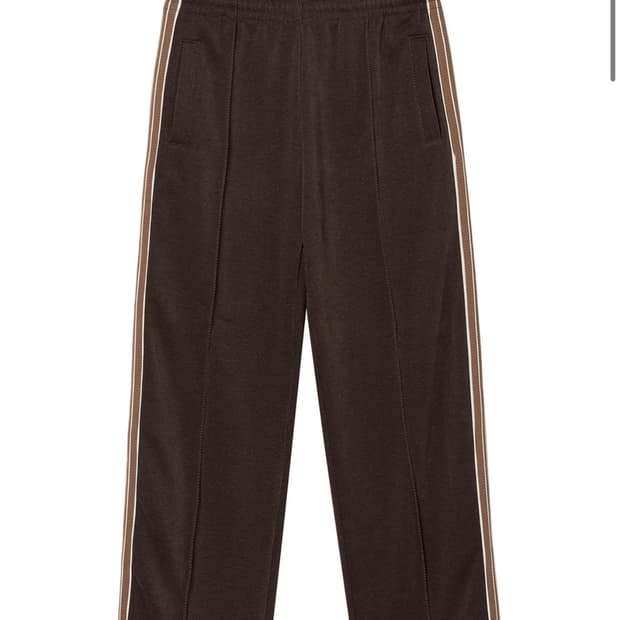 애프터프레이 라인 자카드 트랙 팬츠 S