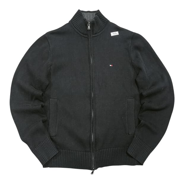 ✨ (바배) 타미 힐피거 니트 집업 