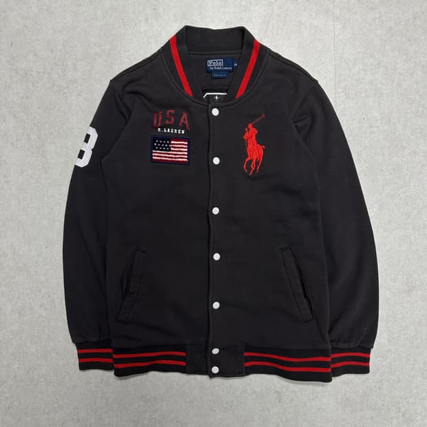 폴로 빅포니 성조기 자켓