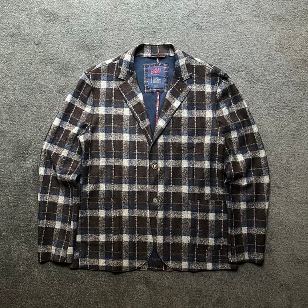 BOB Made in Italy 체크 자켓 XL