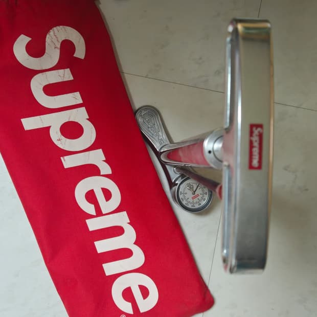 슈프림x리자인 자전거 펌프