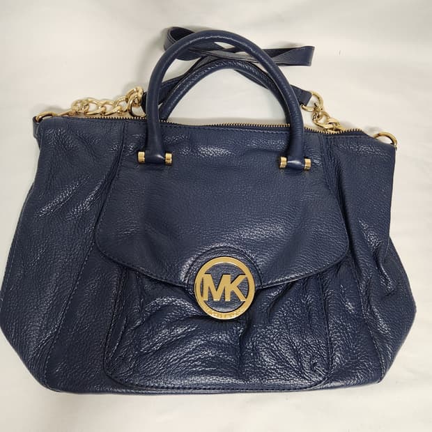 J423 마이클코어스 가죽 토트백 체인 크로스백