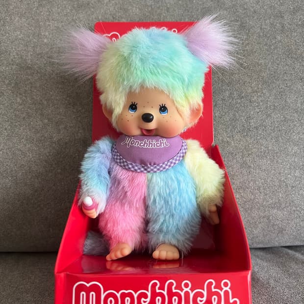 레인보우 몬치치 인형 높이 24cm