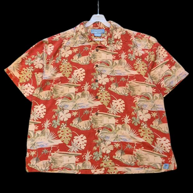 (XL~2XL)USA 하와이안 반팔셔츠 