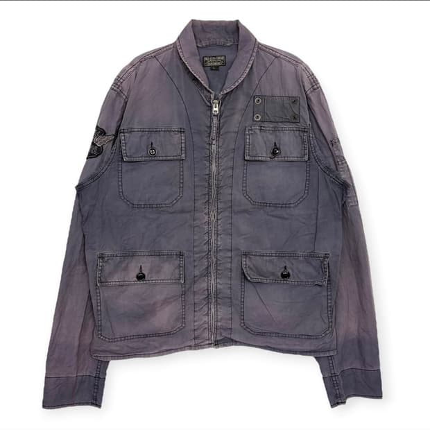 폴로 해군 플라이트 자켓 