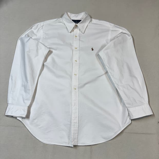 XXL) 폴로 랄프로렌 클래식핏 화이트 옥스포드 셔츠