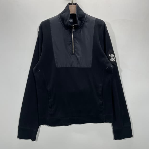 폴로 랄프로렌 반집업 니트