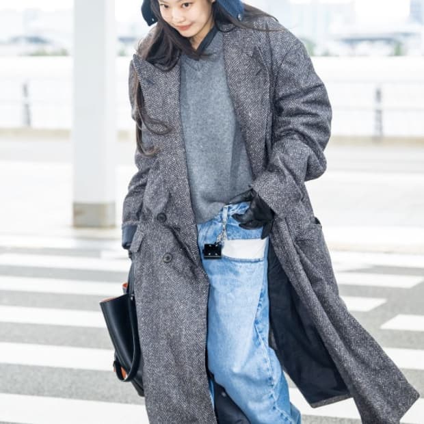 마르지엘라 콘트라스트 데님 팬츠