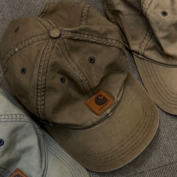 carhartt 칼하트 빈티지 볼캡 브라운