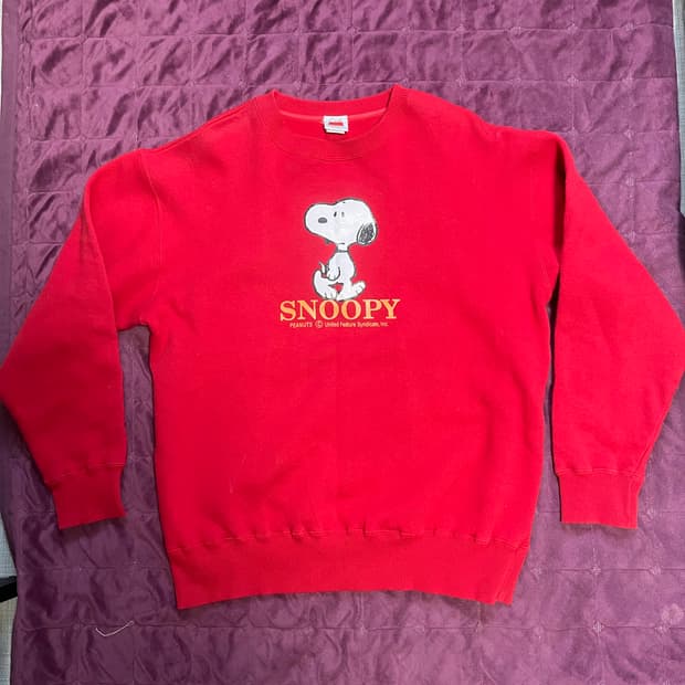 스누피 SNOOPY 맨투맨