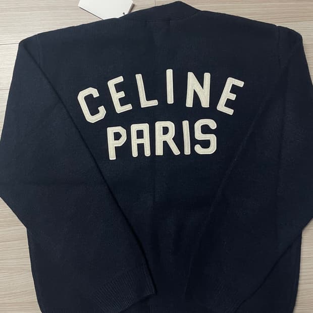 [새상품] 셀린느 컬리지 가디건