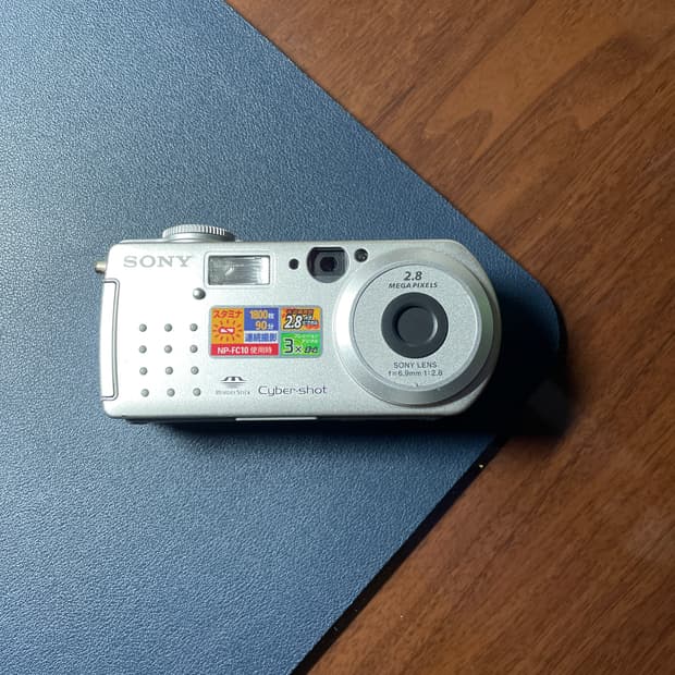 소니 사이버샷 dsc-p3 디지털카메라