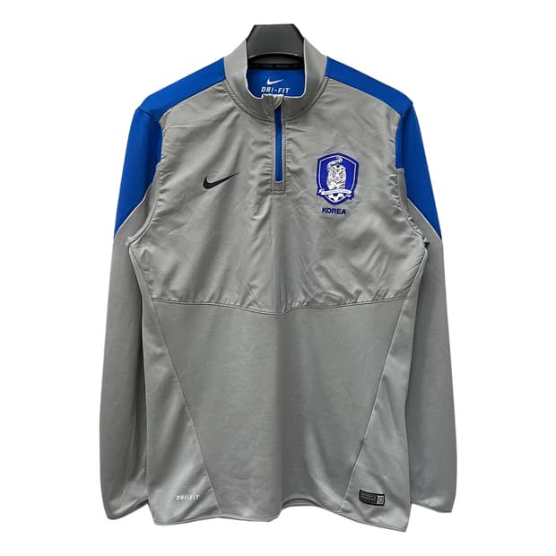 나이키 14-15 국가대표 지급용 하프집업 트레이닝 탑 XL
