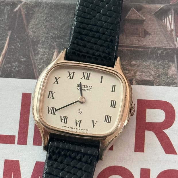 세이코 Seiko 로만 인덱스 스퀘어