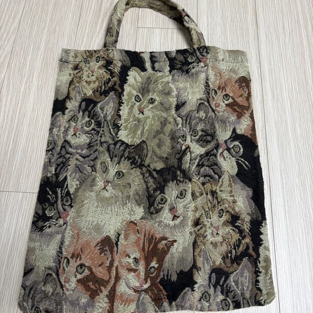 Bless Cat tote bag