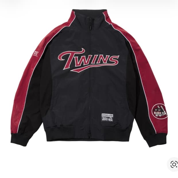 빠더너스 x LG 트윈스 더그아웃 자켓 ver.2 레드 XL