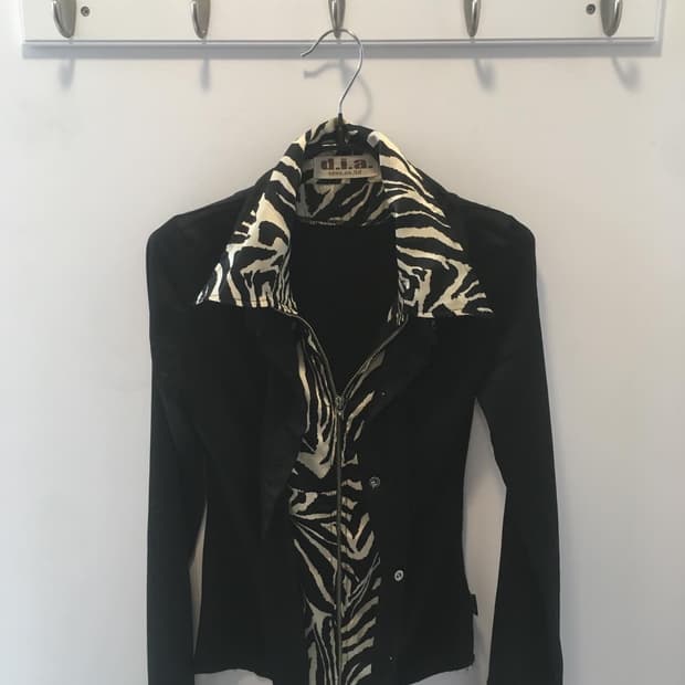 D.I.A.zebra pattern shirt