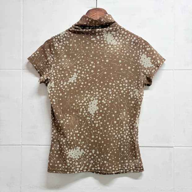 4298 SHIZUKA KOMURO 도트 시스루 탑 JPN