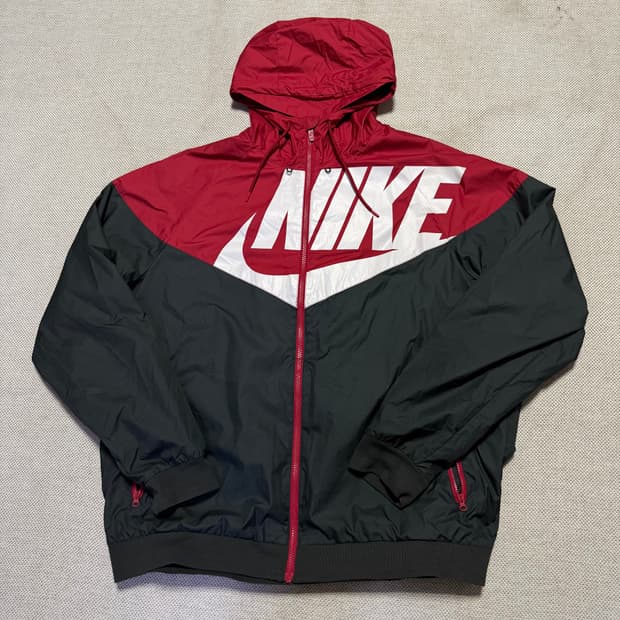 나이키 빅로고 바람막이 자켓