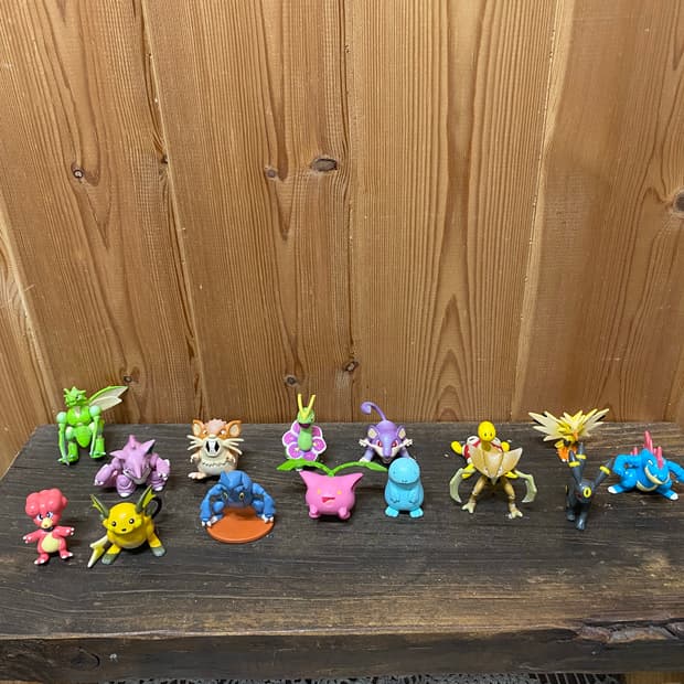 단종라인 전설 포켓몬스터 피규어 미니 15개 닌텐도