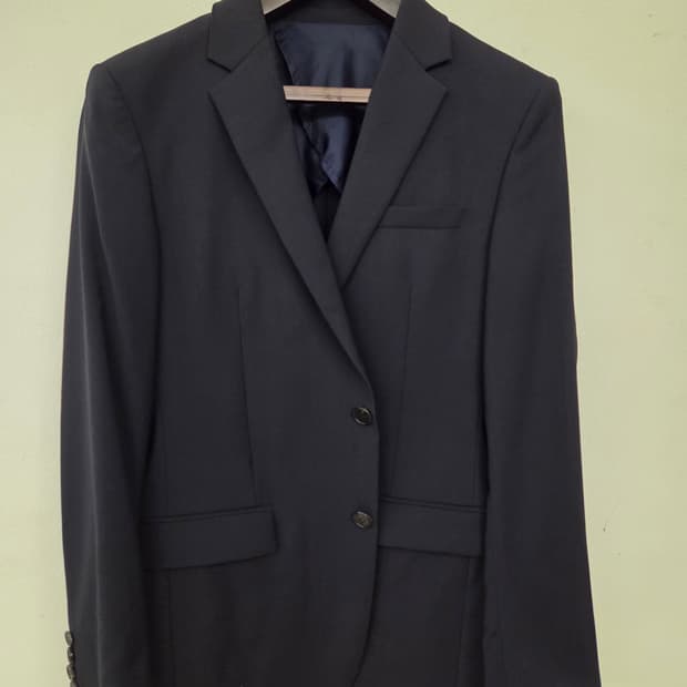 솔리드옴므 네이비 정장 자켓 48