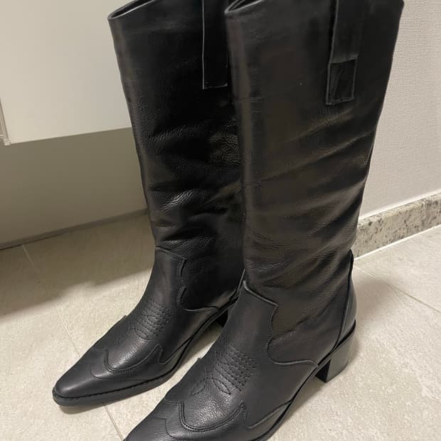 마뗑킴 웨스턴 부츠 240 급처