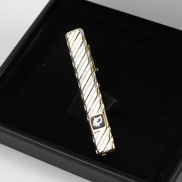 디올 B+등급 5cm 남자 명품 넥타이핀 빈티지