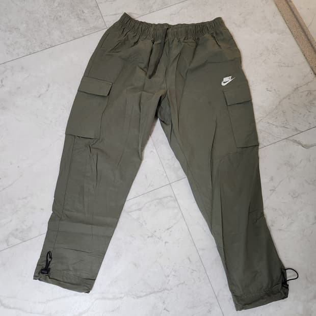 L 나이키 우븐 바지