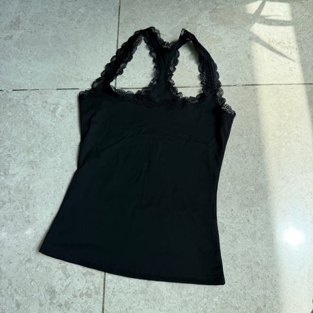 레이스 레이서백 나시 탑