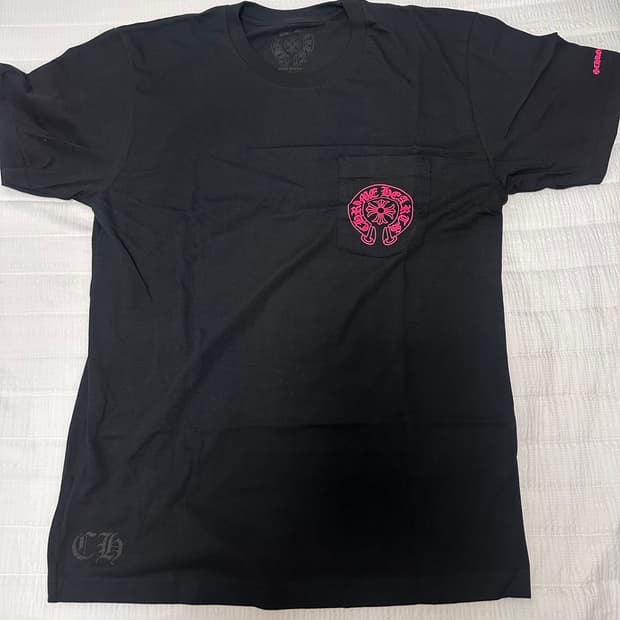 크롬하츠 홀스슈 반팔 티셔츠