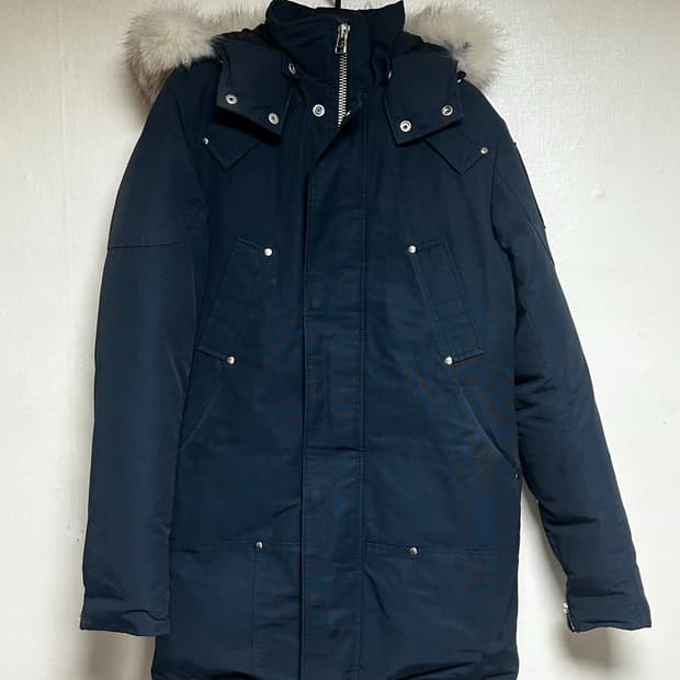 무스너클 네이비 다운 필드 자켓