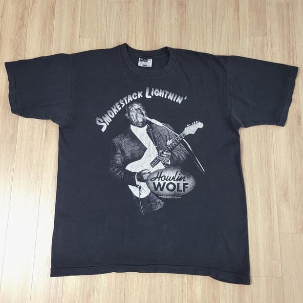 90s 하울링 울프 티셔츠 (빈티지 밴드티)