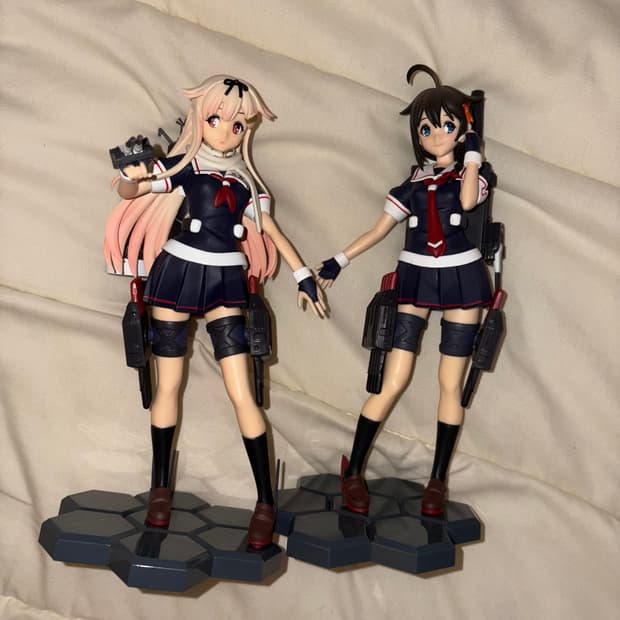 일괄 함대컬렉션 유다치 시구레 피규어 칸코레 미소녀피규어