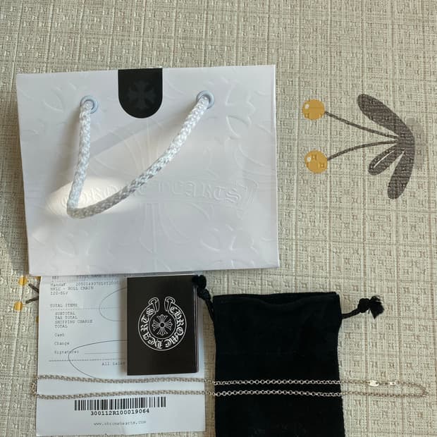 (새상품) 크롬하츠 롤체인 20인치