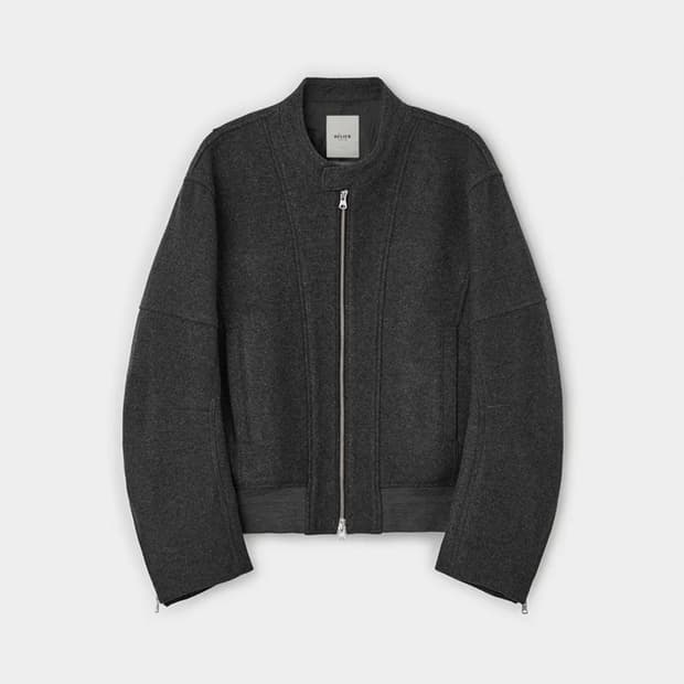 벨리에 호벤 바이커 자켓 (차콜그레이 m)