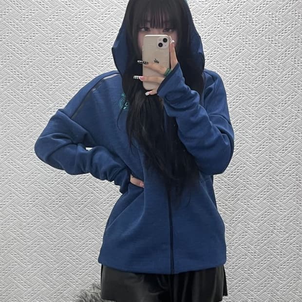 아디다스 올드스쿨 레알마드리드 딥블루 져지 후드집업 105 C10410