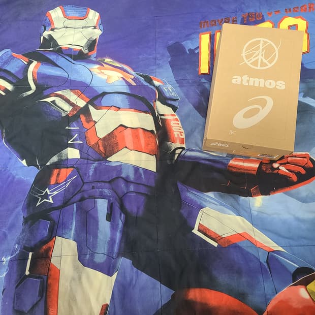 아식스 아트모스 션 우더스푼 젤라이트3 OG 코듀로이