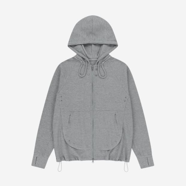 산산기어 서킷 집업 후드