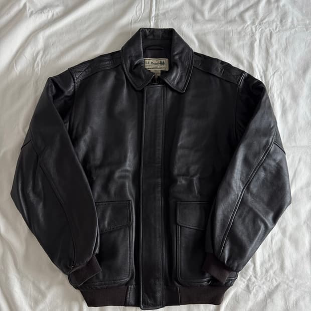 [L] 엘엘빈 ll bean A2 레더 자켓