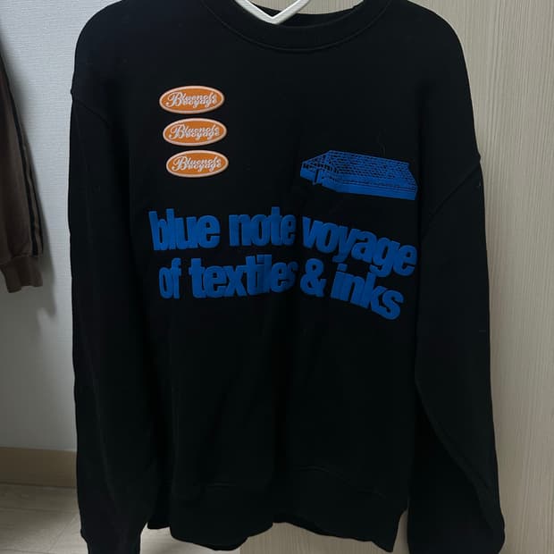 더바이닐하우스 링크 스웨트 셔츠 블랙 S 