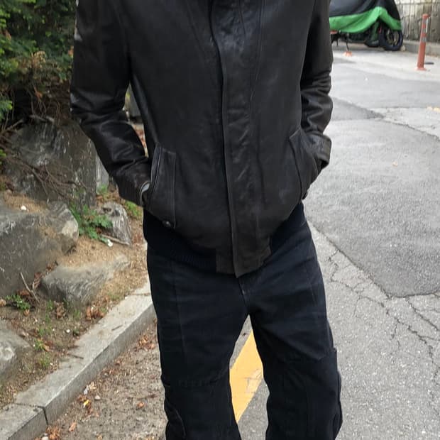 Wooyoungmi Sheep Skin Leather Jacket