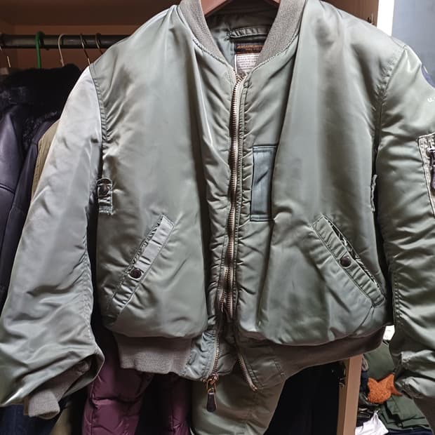 알파인더스트리 b-15d 빈티지